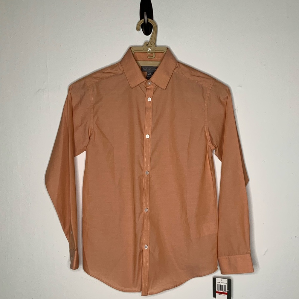 NWT Kids Long Sleeve Button Down Shirt